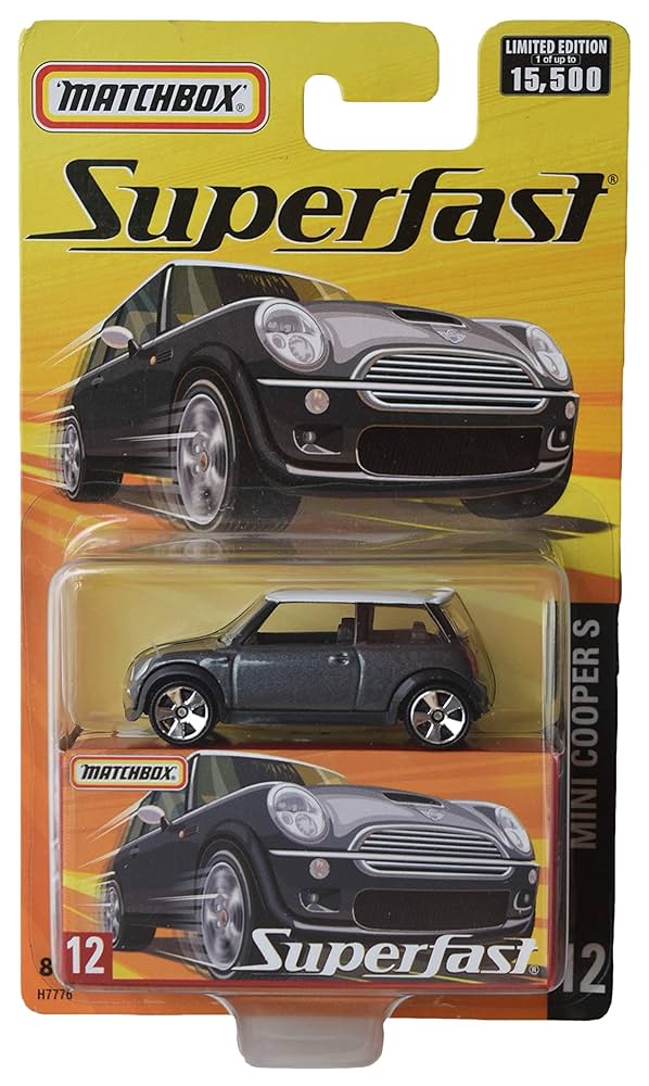 イギリス製MATCHBOX MINICOOPERSuperfast ミニクーパー イギリス製MATCHBOX MINICOOPERSuperfast ミニクーパー
